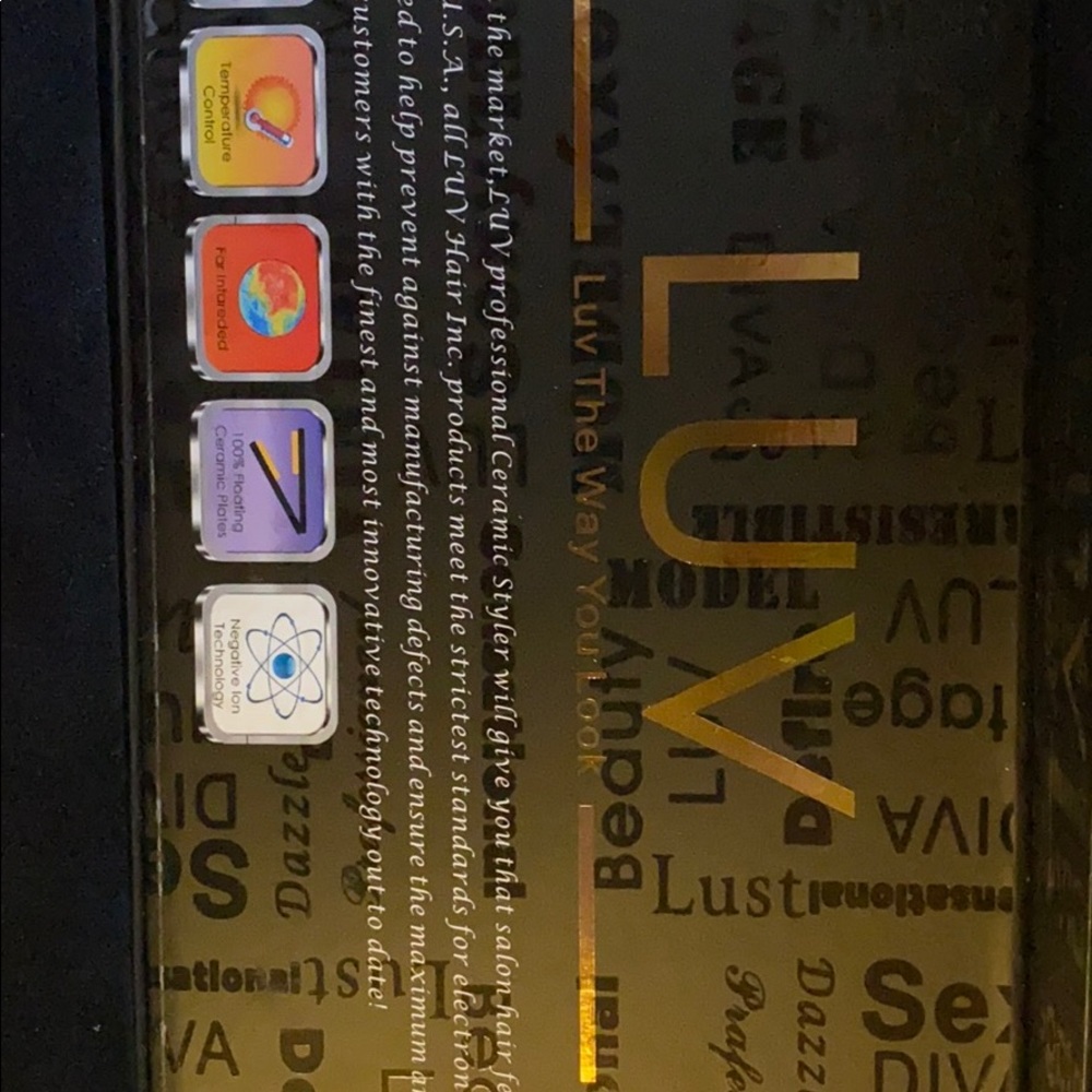 Luv Professional Hair Ceramic Styler